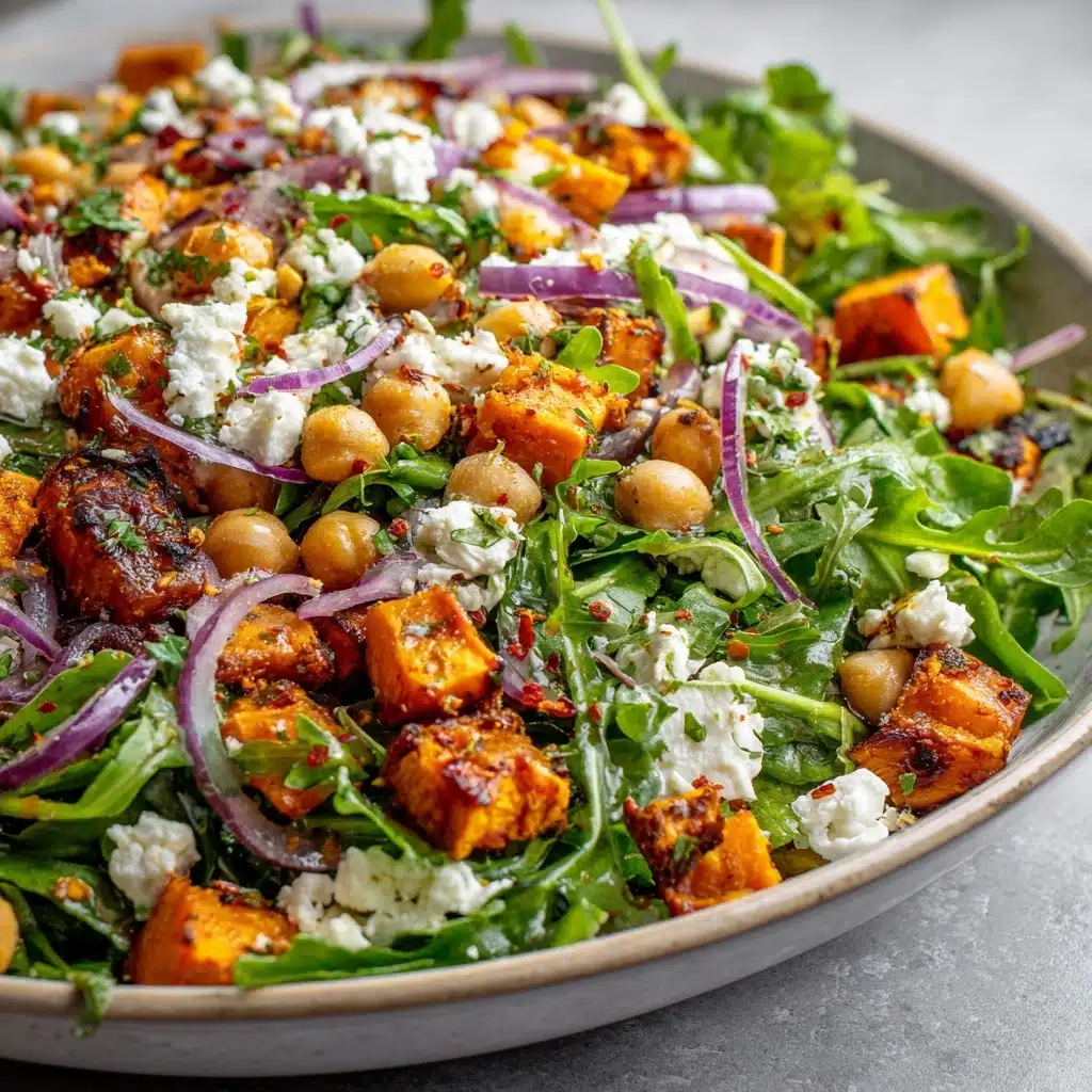 Sweet Potato and Chickpea Salad with Feta and Herbs Recipe - Recipe Image
