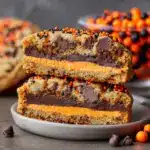 Halloween Oreo stuffed chocolate chip cookies Recipe