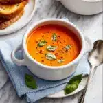 Middle-of-Winter Creamy Tomato Soup (Canned Tomatoes) Recipe