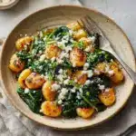 Crispy Gnocchi With Spinach And Feta Recipe