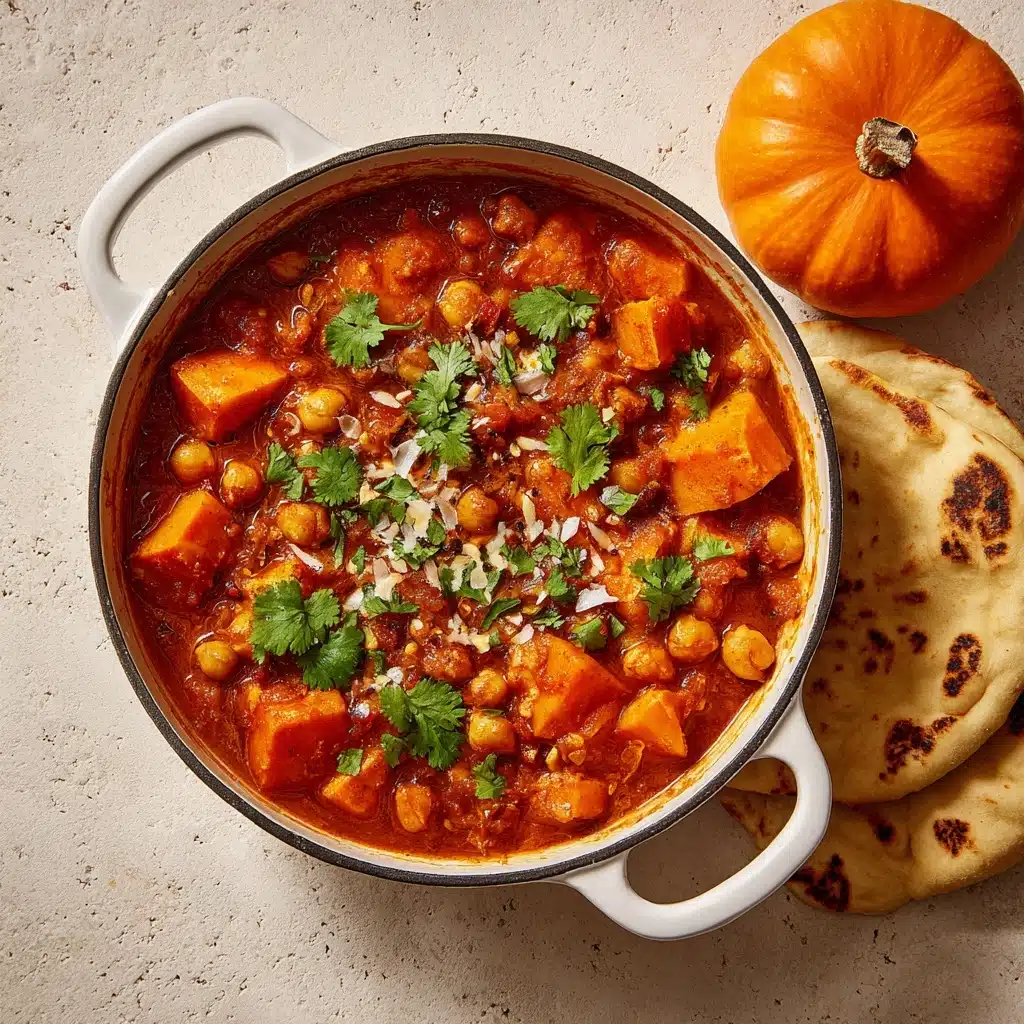 Pumpkin Curry with Chickpeas and Coconut Recipe