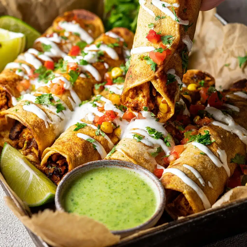 Vegan Taquitos Recipe - Recipe Image