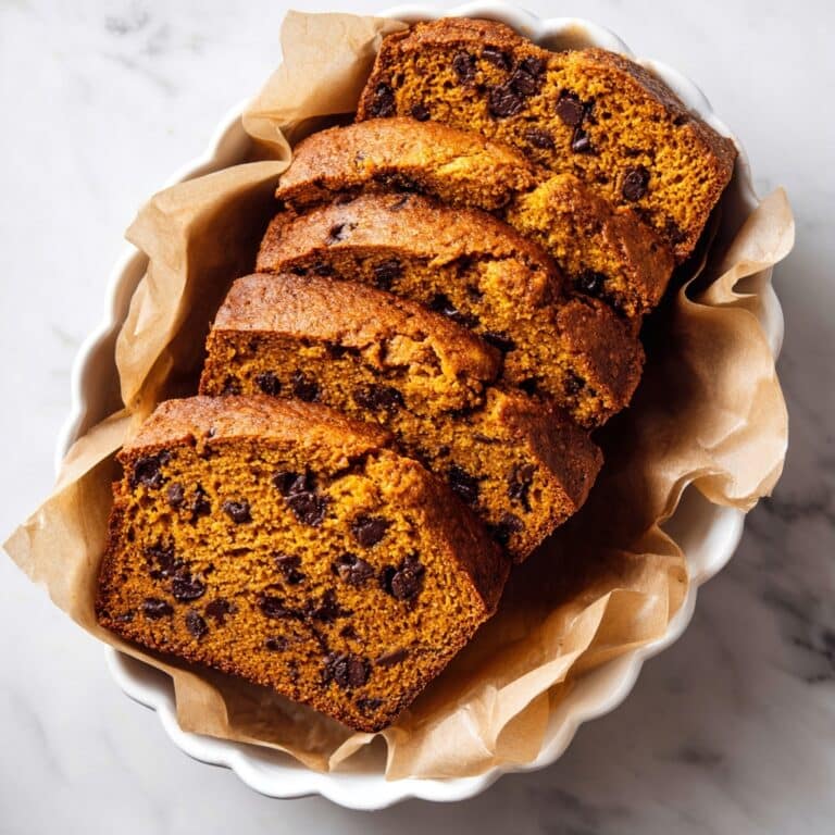 Pumpkin Bread with Chocolate Chips Recipe