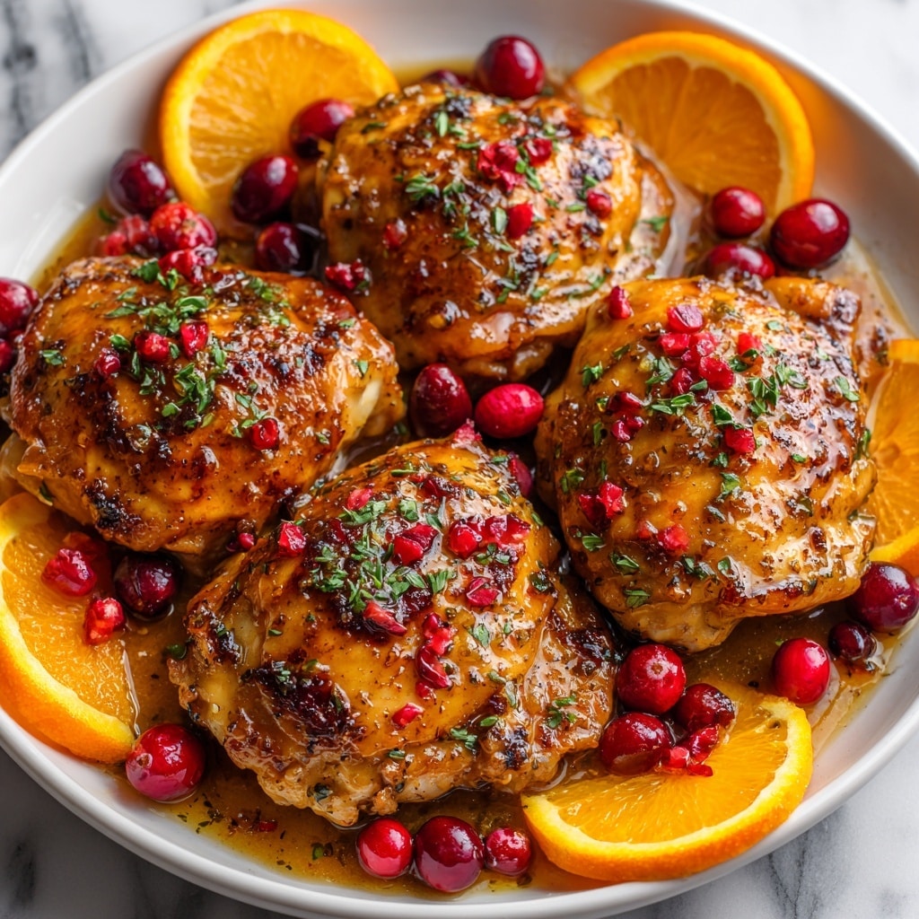 Cranberry Orange Chicken Recipe