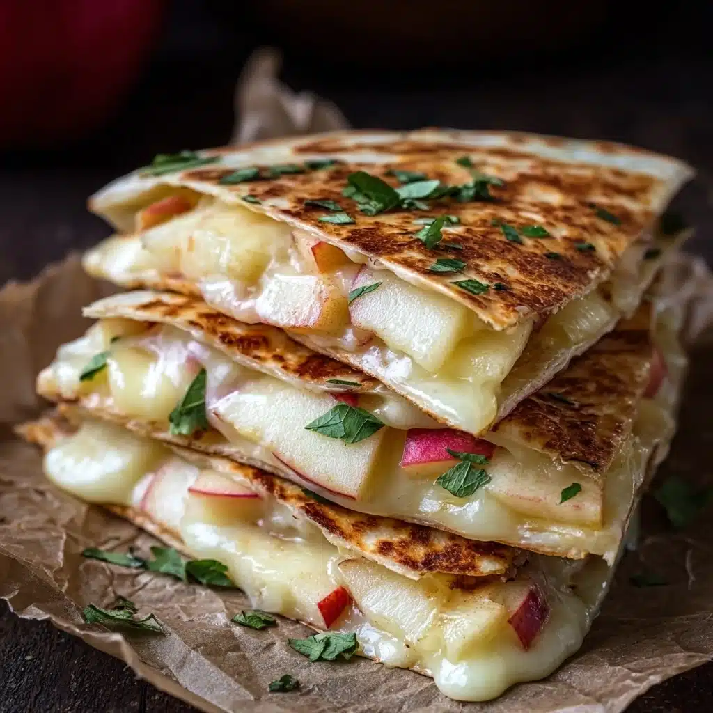 Apple and Brie Quesadillas Recipe - Recipe Image