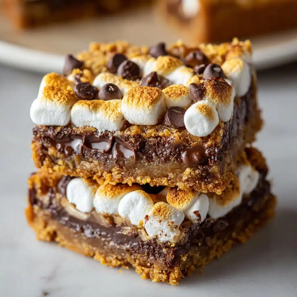 Pumpkin S’mores Bars Recipe - Recipe Image
