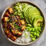 Sticky Tofu Bowls Recipe