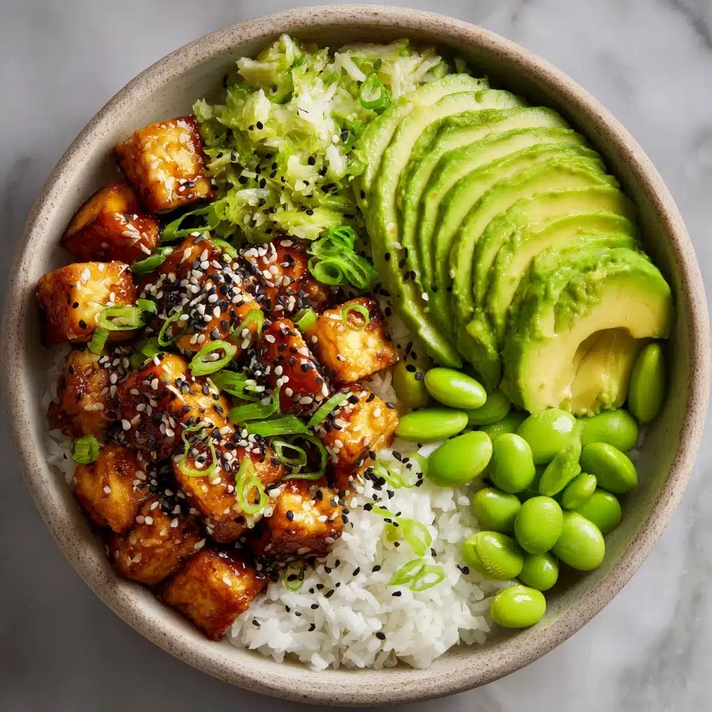 Sticky Tofu Bowls Recipe - Recipe Image