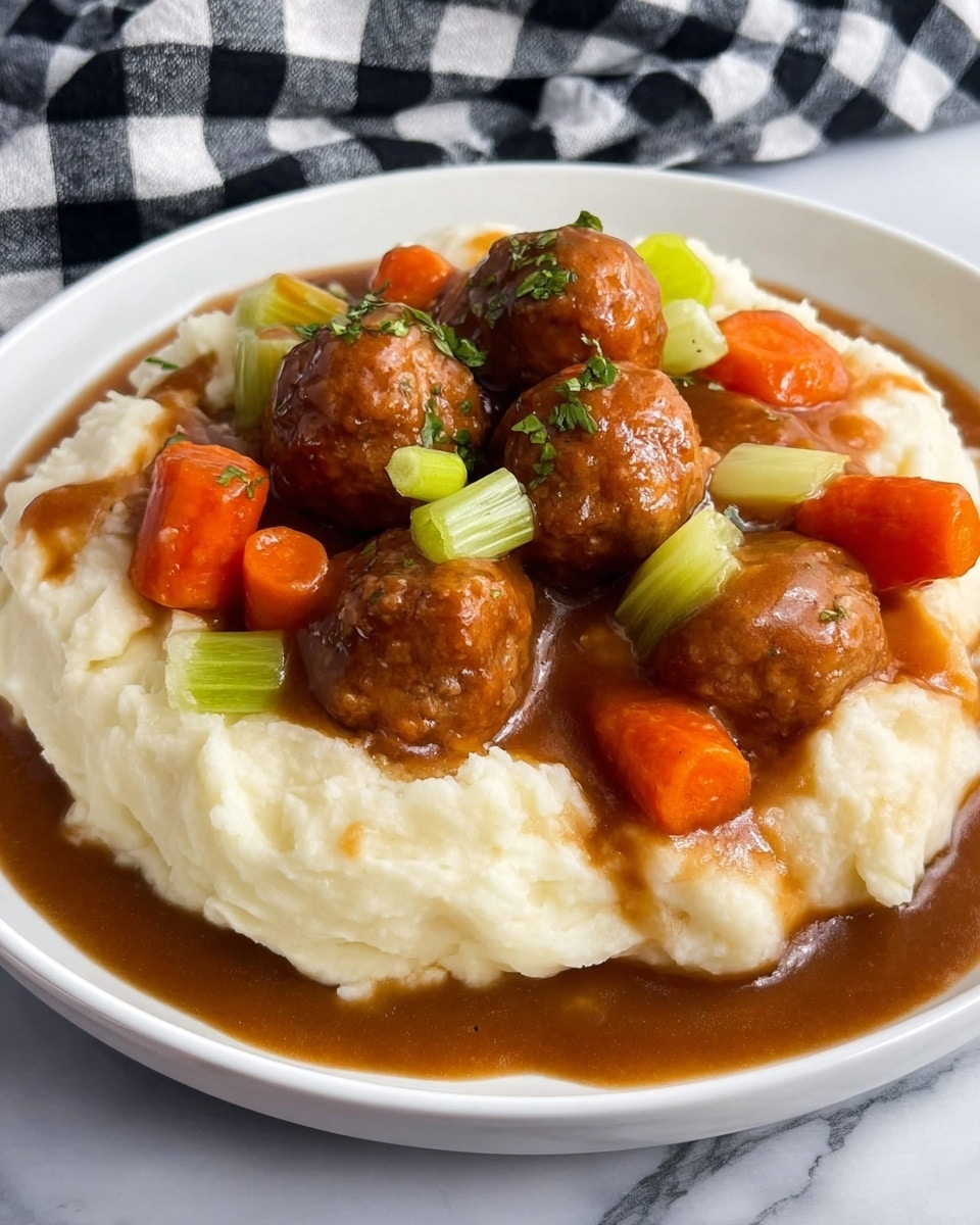 Easy Frozen Meatball Pot Roast in the Slow Cooker (Comfort Food)