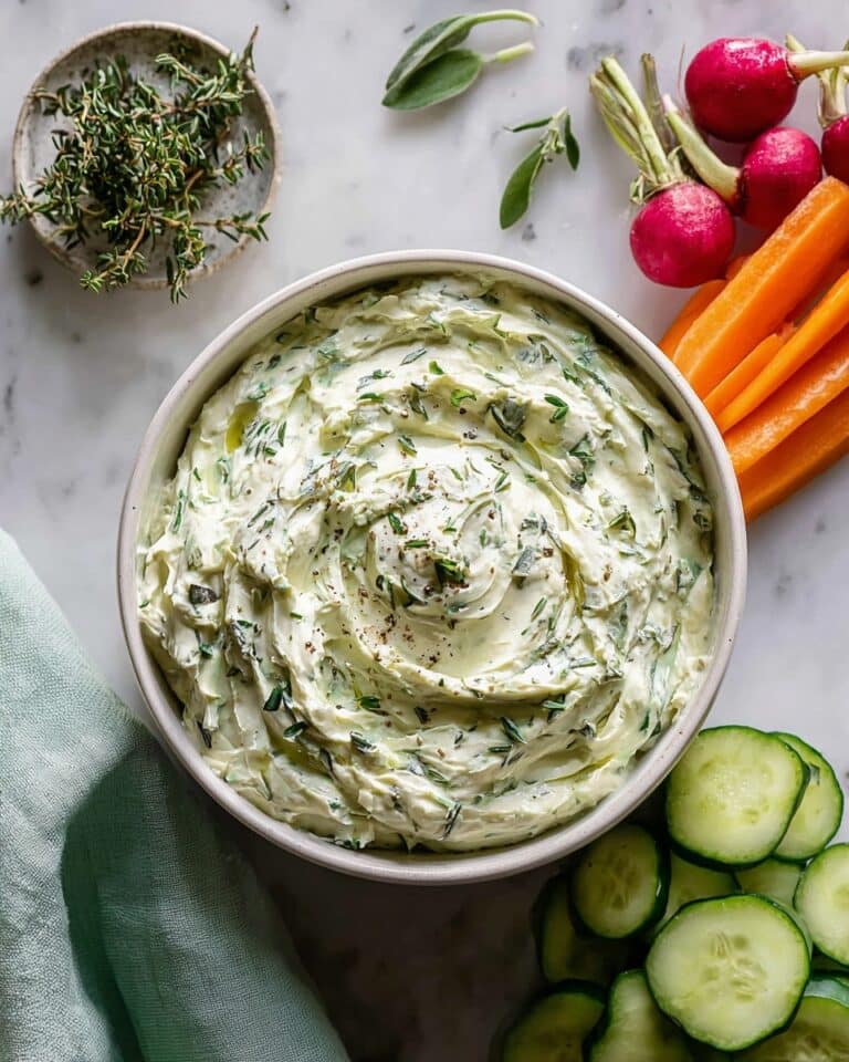 Herbed Cottage Cheese Dip Recipe