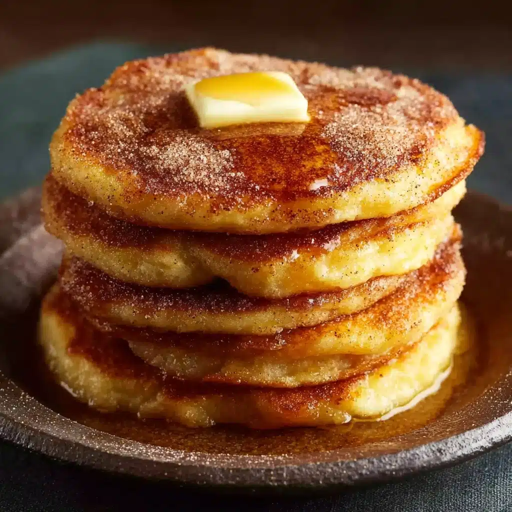 Spanish Churro-Inspired Pancakes: A Breakfast Delight! Recipe - Recipe Image