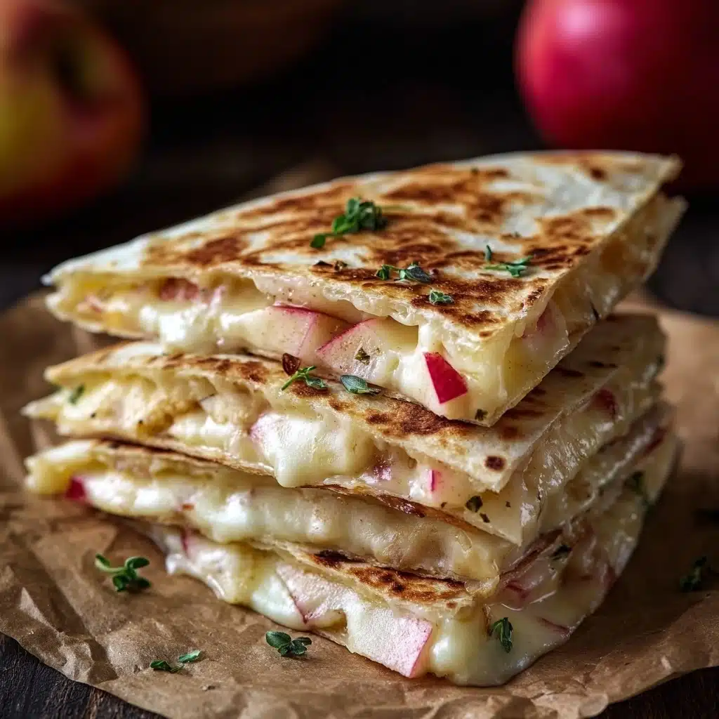 Apple and Brie Quesadillas Recipe