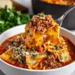 Indulgent Slow Cooker Lasagna Soup for Cozy Nights Recipe