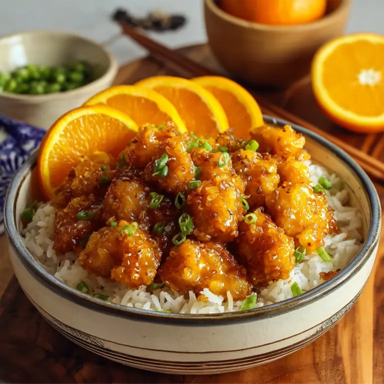 Easy Orange Chicken Recipe