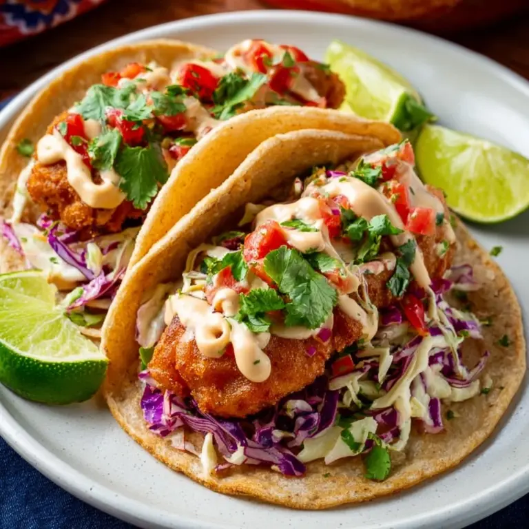 Baja Fish Tacos Recipe
