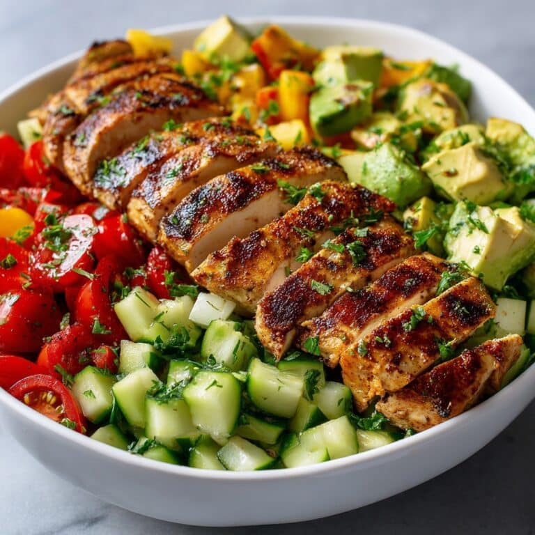 Healthy Avocado Chicken Salad Recipe
