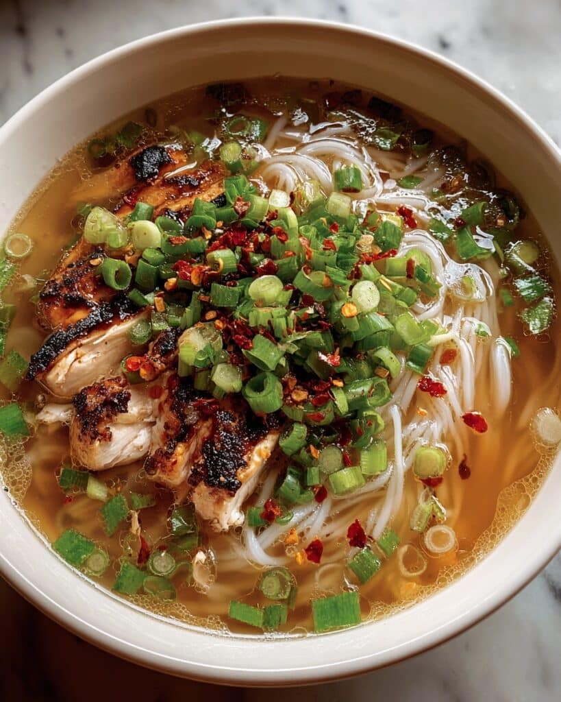 Ginger Garlic Chicken Noodle Soup Recipe