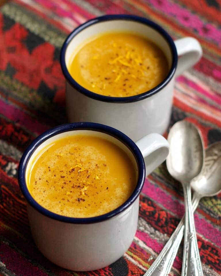 Creamy Roasted Butternut Squash Soup with Citrus Zest Recipe