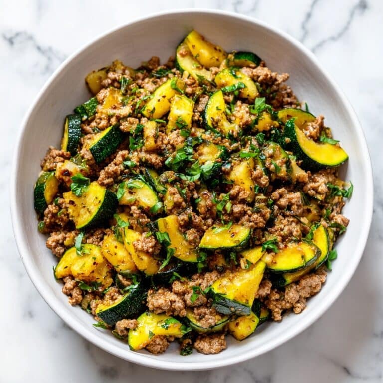Ground Beef Zucchini Sweet Potato Skillet Recipe