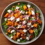 Sweet Potato and Chickpea Salad with Feta and Herbs Recipe