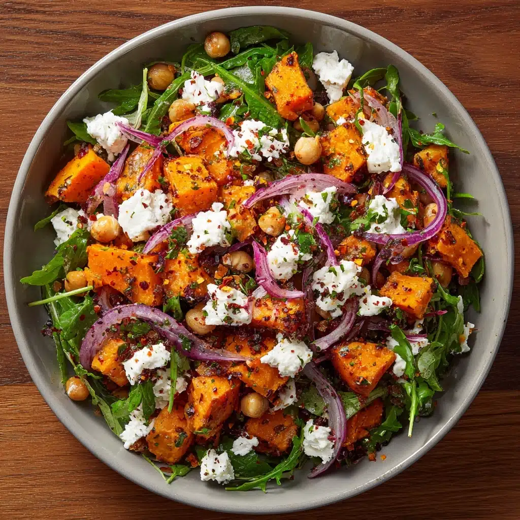 Sweet Potato and Chickpea Salad with Feta and Herbs Recipe - Recipe Image