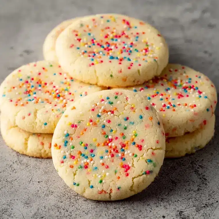 3-Ingredient Easy Sugar Cookies Recipe