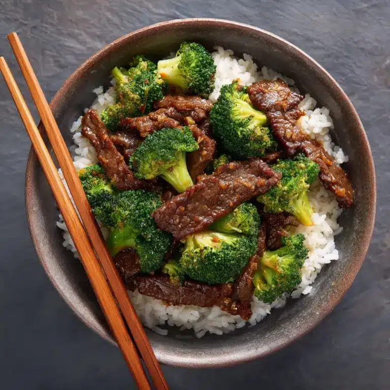 Chinese Beef and Broccoli Recipe