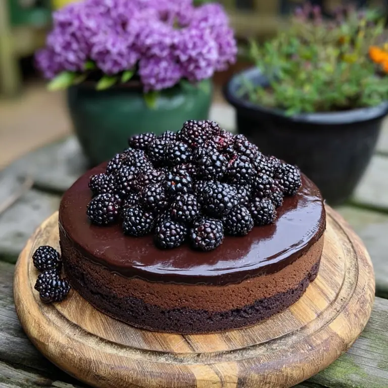 Blackberry Velvet Gothic Cake: A Dark, Lush Dessert Dream Recipe