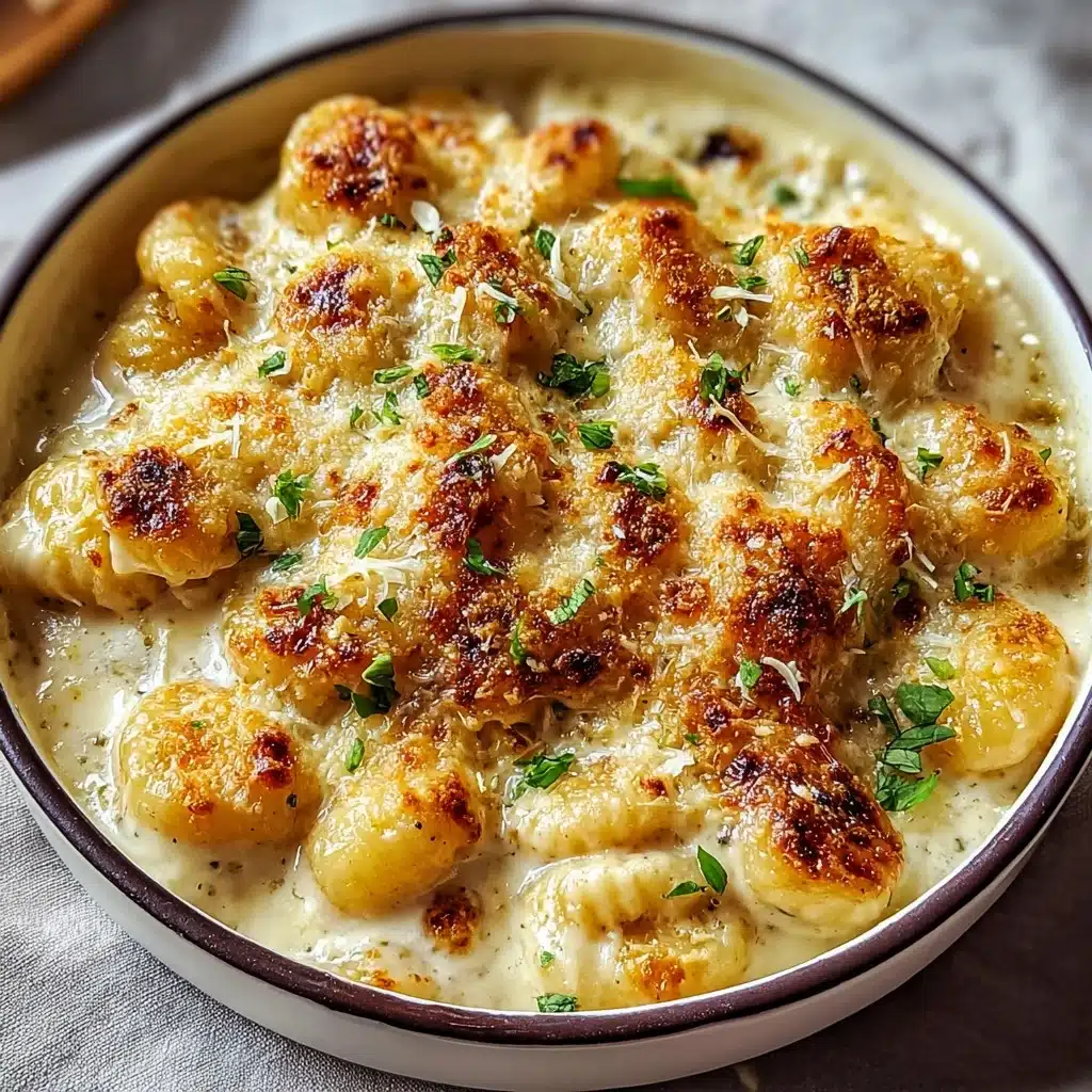 Creamy Crack Chicken Gnocchi Recipe - Recipe Image