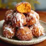 Easy Baked Pumpkin Fritter Bites Recipe