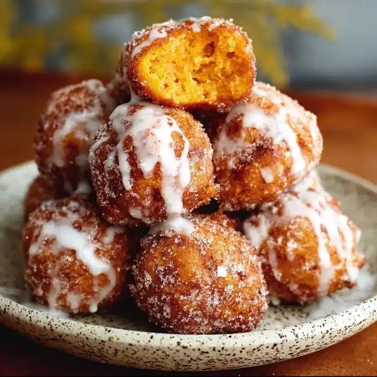 Easy Baked Pumpkin Fritter Bites Recipe