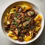 Lentil Mushroom Stroganoff Recipe