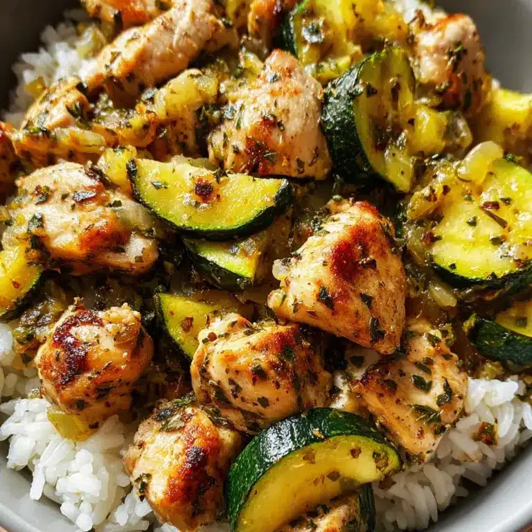 Baked Chicken and Zucchini Recipe