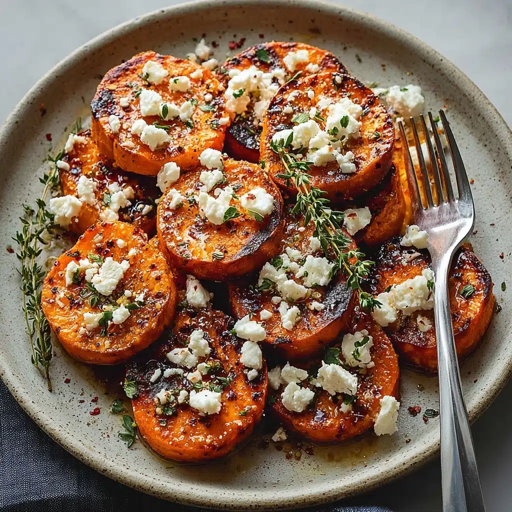 Honey Feta Sweet Potato Rounds: A Delicious & Easy Recipe