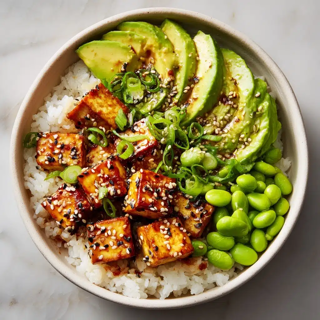 Sticky Tofu Bowls Recipe - Recipe Image