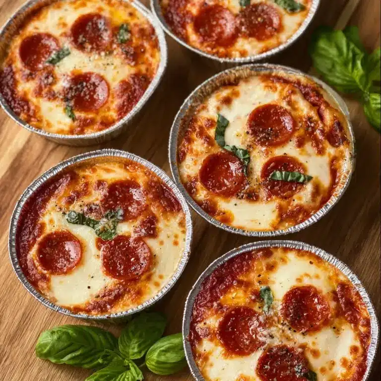 Pizza Pot Pies: The Ultimate Comfort Food Mash-Up Recipe