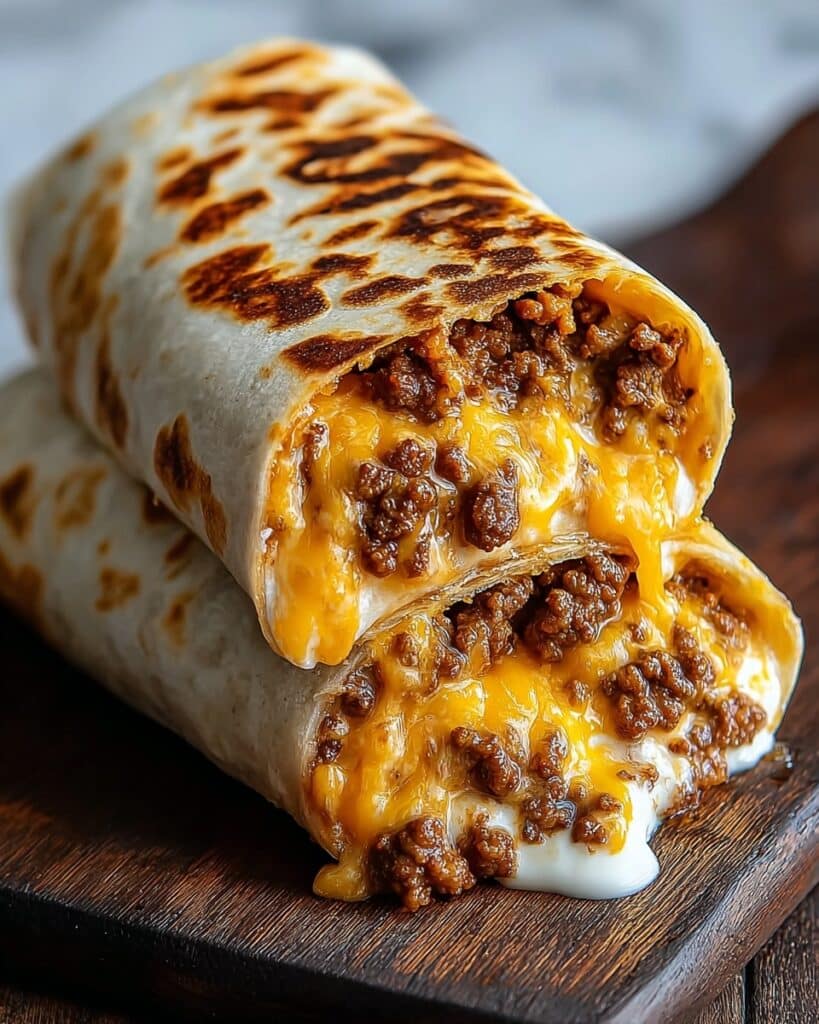 Easy Grilled Cheese Burrito (Taco Bell Copycat) Recipe
