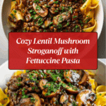 Lentil Mushroom Stroganoff Recipe