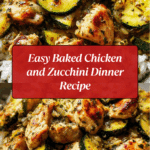 Baked Chicken and Zucchini Recipe