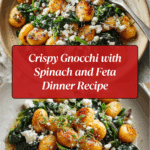 Crispy Gnocchi With Spinach And Feta Recipe