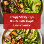 Sticky Tofu Bowls Recipe
