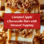Caramel Apple Cheesecake Bars Recipe