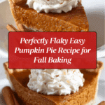 Easy Pumpkin Pie Recipe