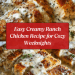 Easy Creamy Ranch Chicken Recipe