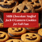 Milk Chocolate Stuffed Jack-O-Lantern Cookies Recipe