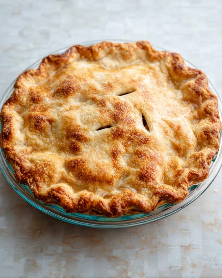 Easy Flaky Butter Pie Crust Recipe