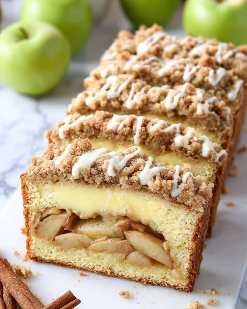 Apple Crisp Cheesecake Bread Recipe