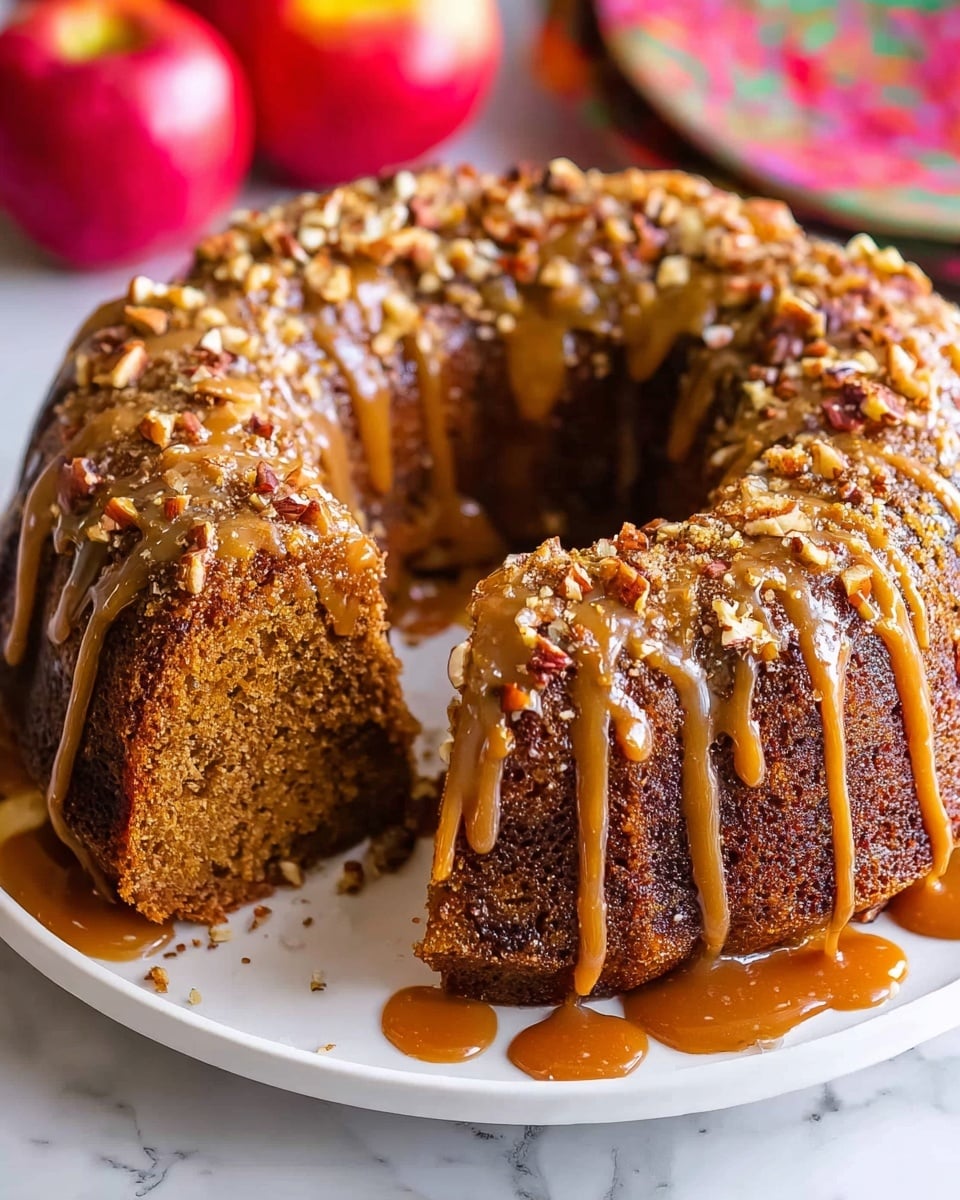 Apple Pumpkin Bundt Cake Recipe