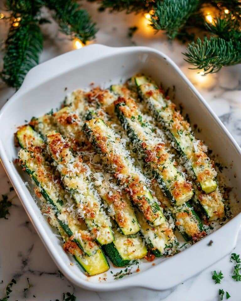 Baked Parmesan Zucchini Recipe