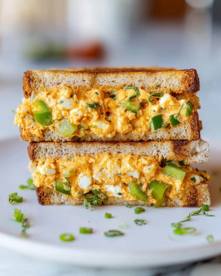 Crispy Egg Salad with Mozzarella, Sriracha, and Avocado Recipe